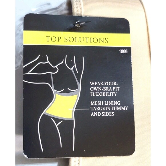 Flexees Dream 1866 Torsette WYOB Maidenform Body Firm Control Shapewear 2XL, NWT - Picture 8 of 14